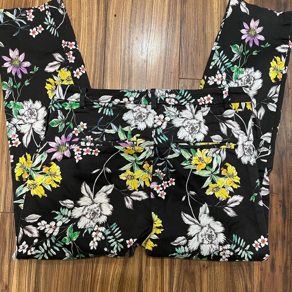 H&M floral ankle pant - Picture 2 of 5